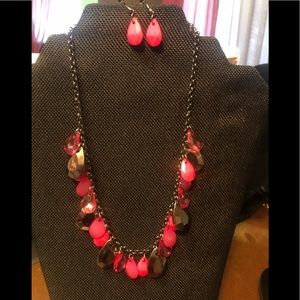 Beautiful pink dangling Stone